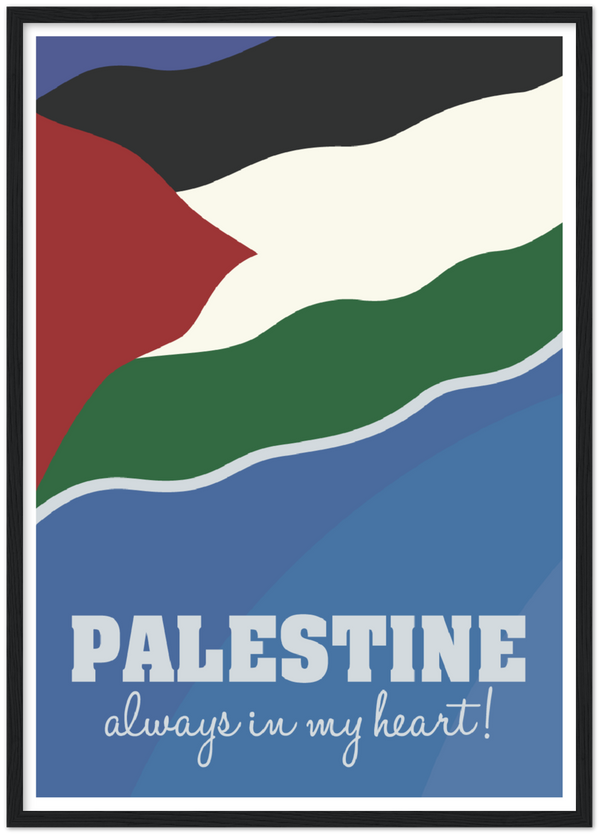 Palestine in my Heart Poster
