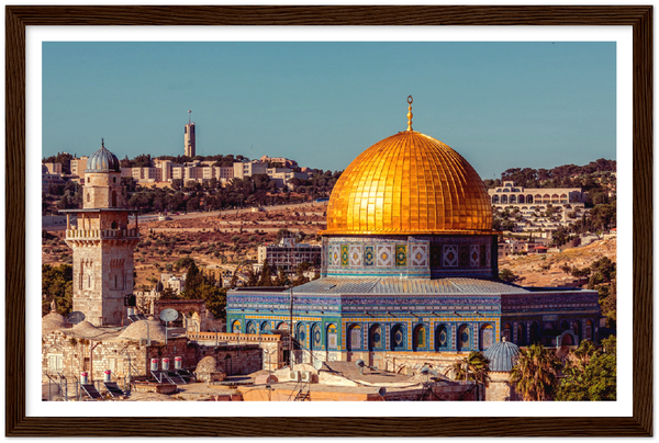 Dome of the Rock Poster