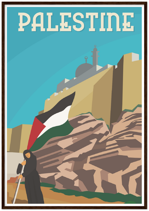 Palestine Vintage Poster