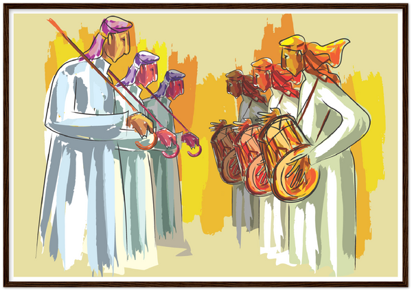 Arabic Cultural Performance Poster