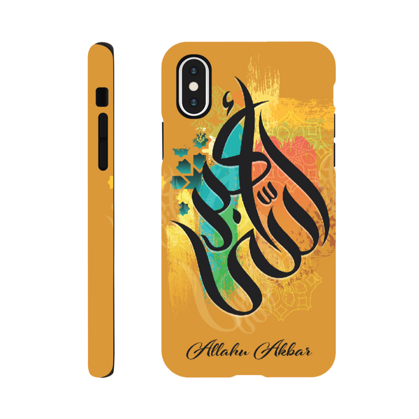 Allahu Akbar Islamic calligraphy Tough Phone Case