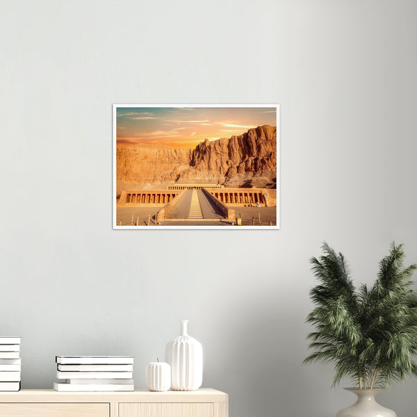 Temple of Queen Hatshepsut Poster
