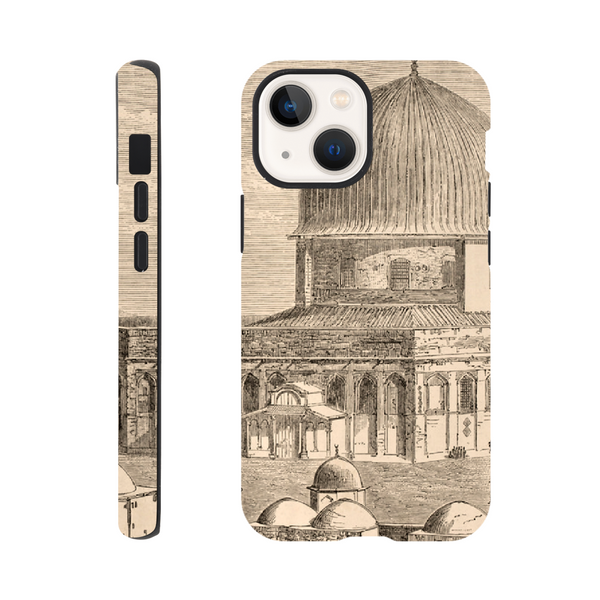 1860 Old View Dome of the Rock Tough Phone Case