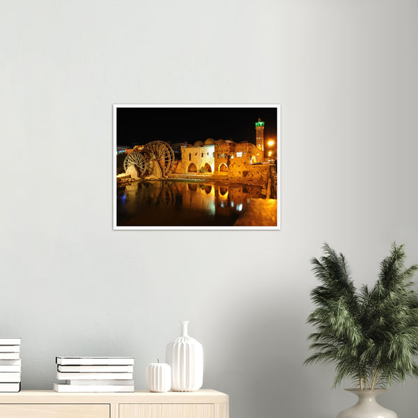 Norias of Hama - Syria Poster