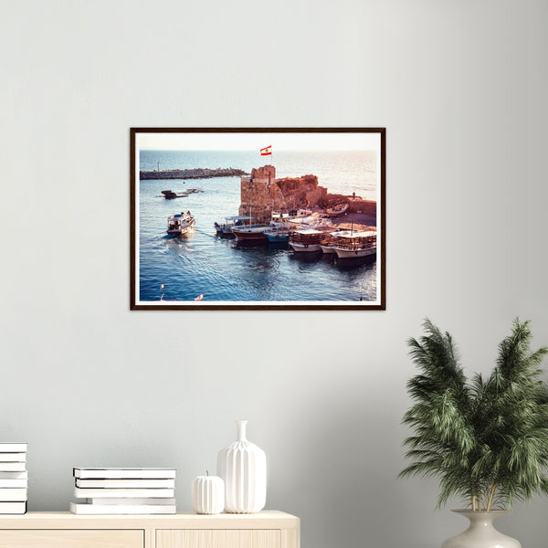 Byblos Port Lebanon Poster