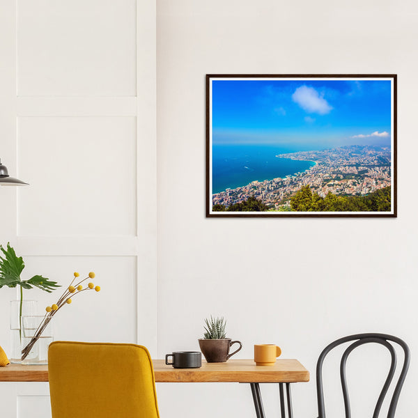 Lebanon Coast View Poster