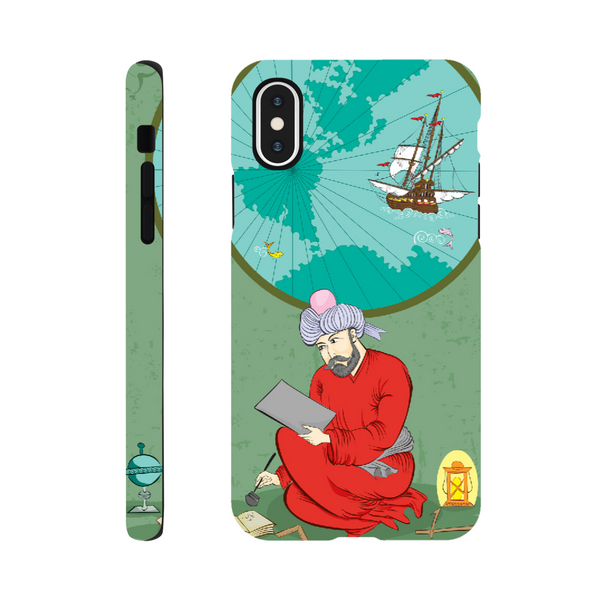 Man Drawing in miniature Style Tough Phone Case