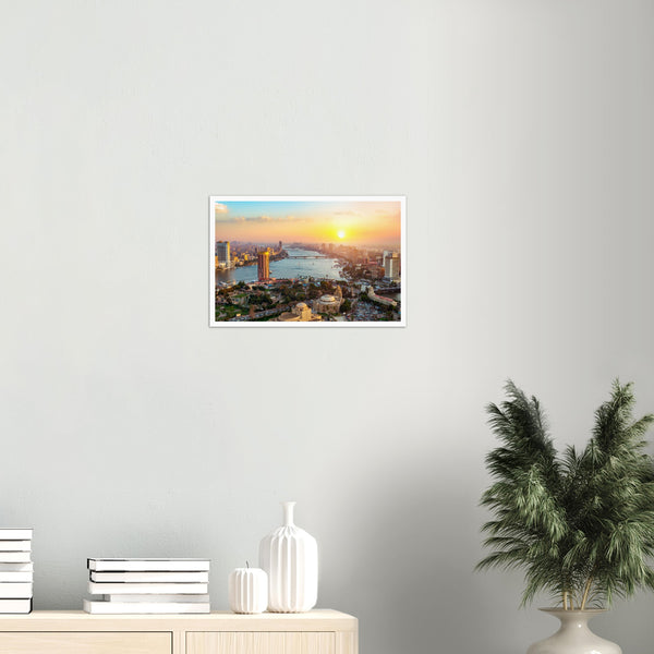 Panoramic view of Cairo Poster
