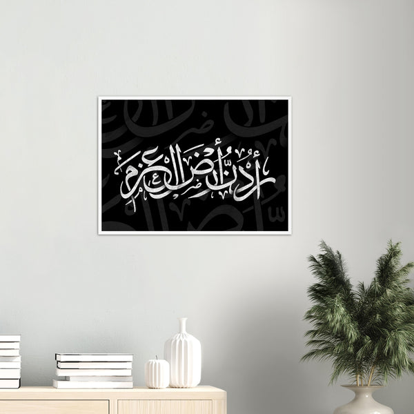 Jordan, the land of determination Poster