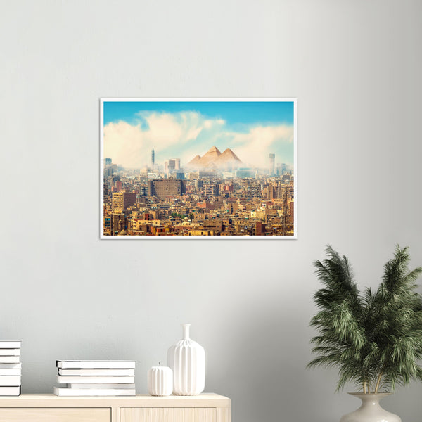Panorama of Cairo Poster