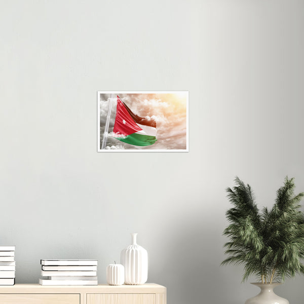 Jordan Flag Poster