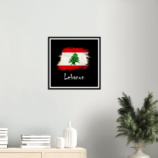 Flag of Lebanon Poster