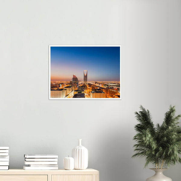 Kingdom Centre Tower in Saudi Arabia Poster