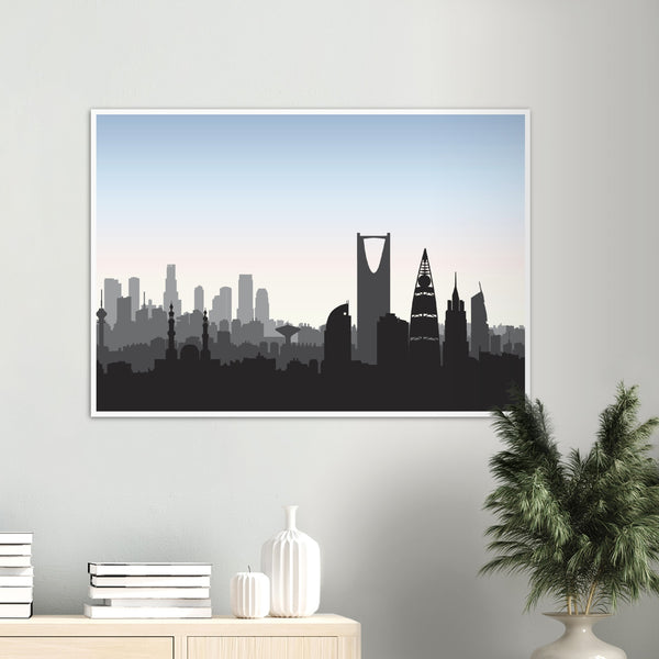 Riyadh City Skyline Poster