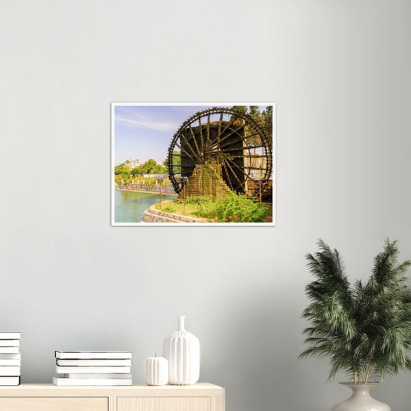Norias of Hama - Syria Poster