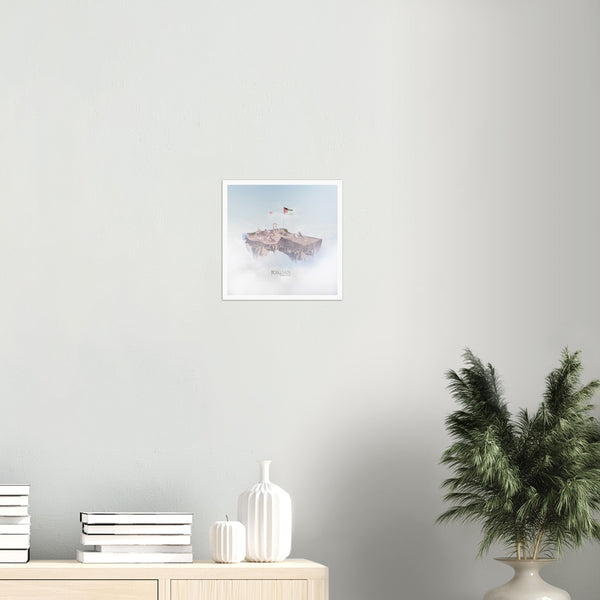 Jordan country 3d map fly Poster