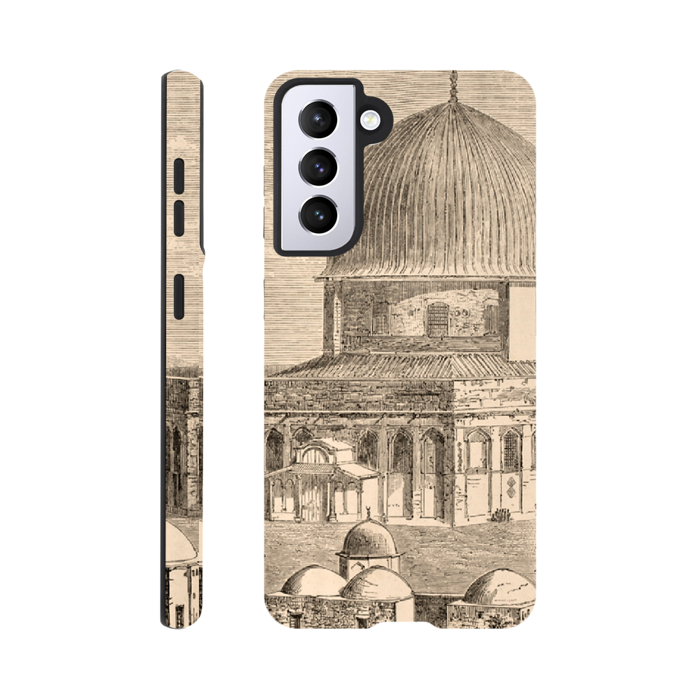 1860 Old View Dome of the Rock Tough Phone Case