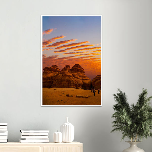 Al Ula at Sunset Poster