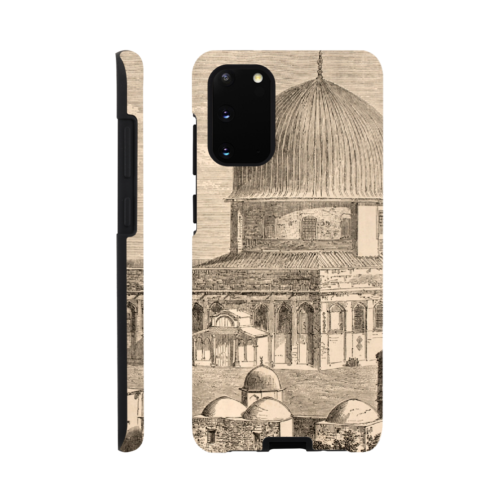 1860 Old View Dome of the Rock Tough Phone Case