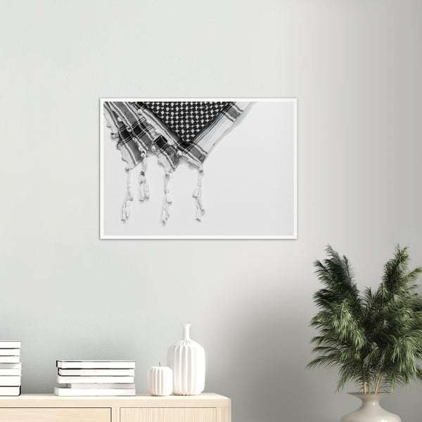 Palestinian Kufiya Poster