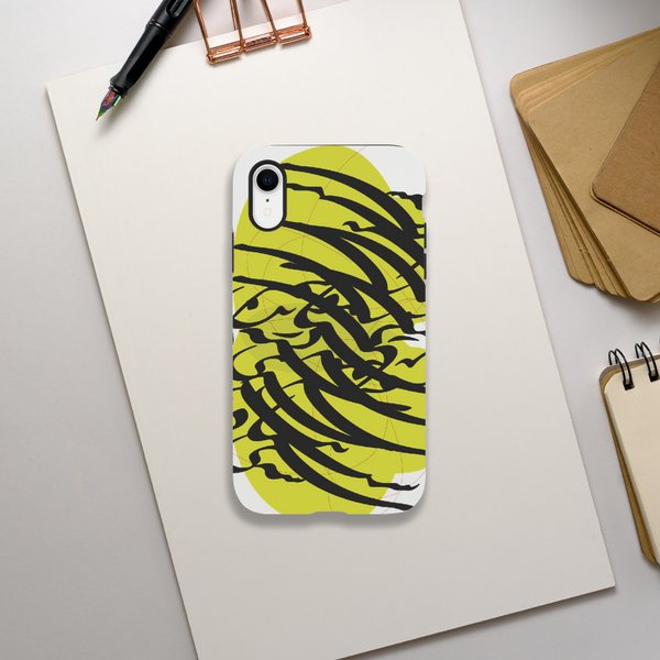 Arabic typography Letter Calligraphy Tough Phone Case