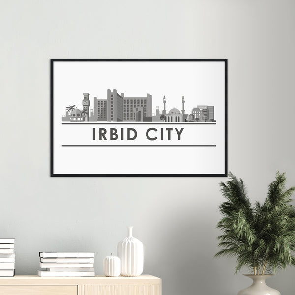 Landmarks of Irbid Poster