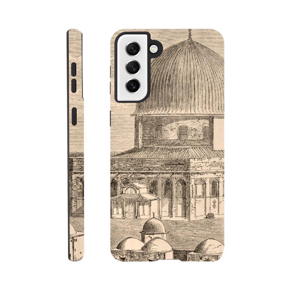 1860 Old View Dome of the Rock Tough Phone Case