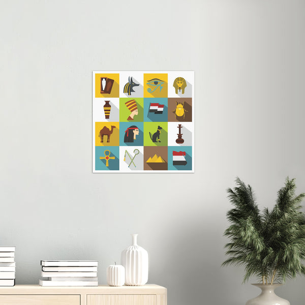 Things From The Egyptian Civilization Poster