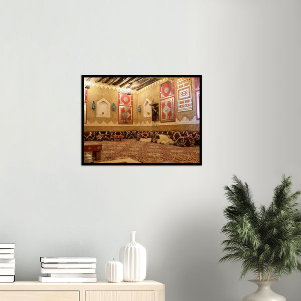 Traditional House Inside from Saudi Arabia Poster