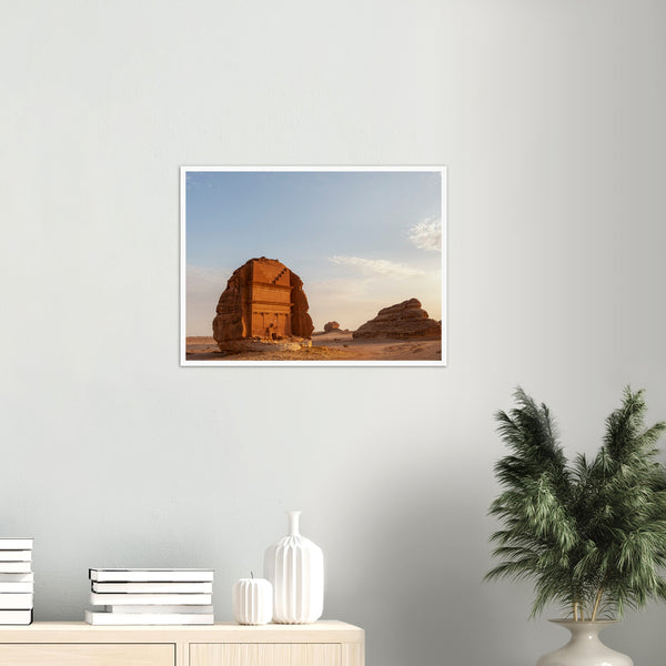 Madain Saleh in Saudi Arabia Poster