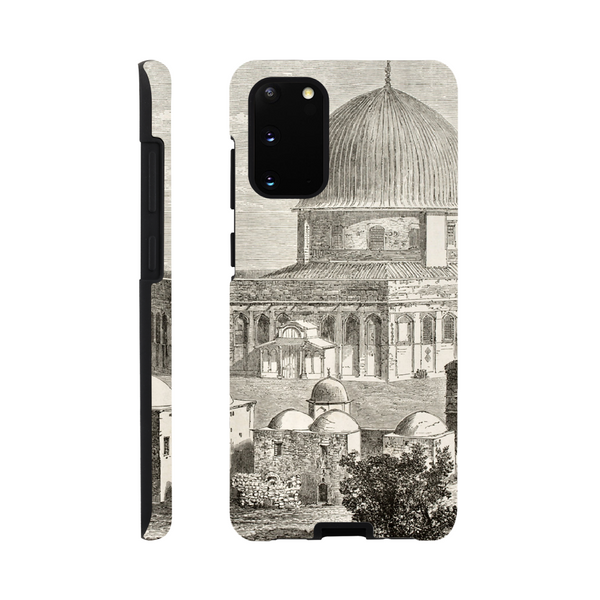 Old view of Al-Aqsa Mosque Tough Phone Case