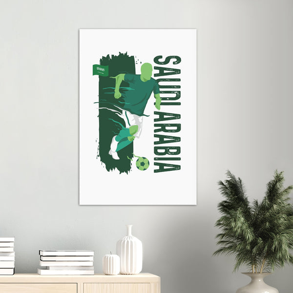 Saudi Arabia Football Team Poster