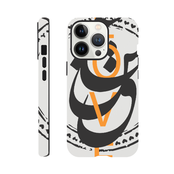 Persian Calligraphy Love Tough Phone Case