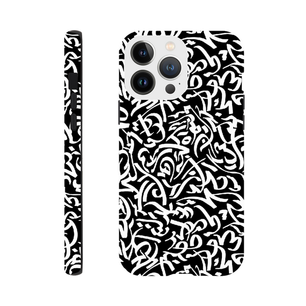 Abstract Arabic Calligraphic Tough Phone Case