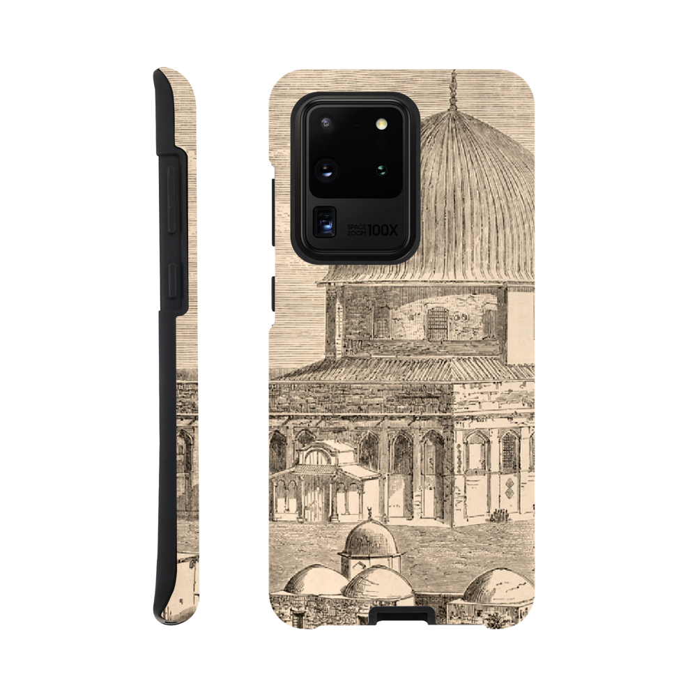 1860 Old View Dome of the Rock Tough Phone Case