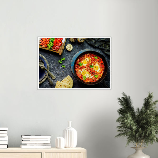 Traditional Levantine Shakshuka Poster